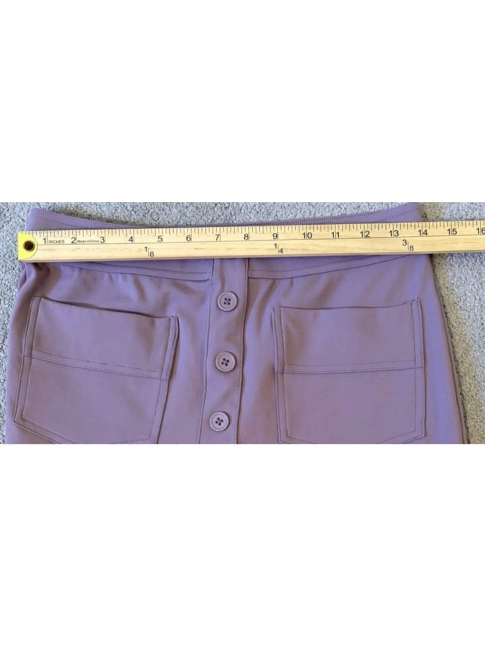 HALARA DayStretch High Waisted Pockets Straight Leg Casual Pants Size M Petite - Picture 12 of 13